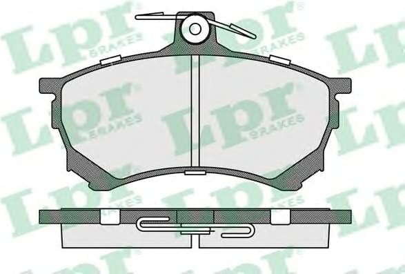 Brake Pad Set, disc brake 5SP420