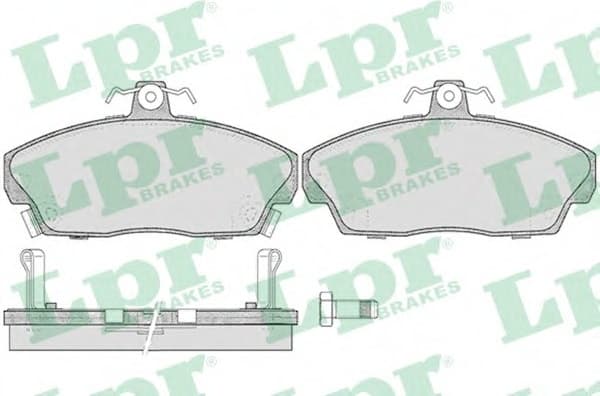 Brake Pad Set, disc brake 5SP430 .