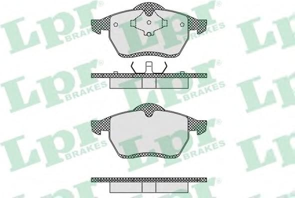 Brake Pad Set, disc brake 5SP453 .