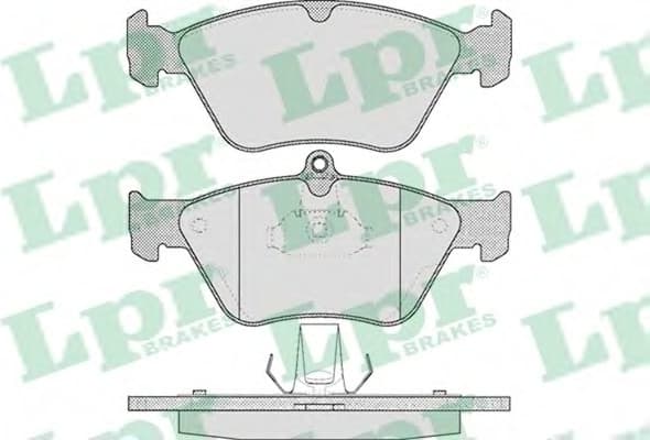 Brake Pad Set, disc brake 5SP465 .