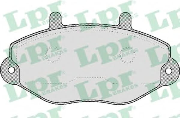 Brake Pad Set, disc brake 5SP482 .