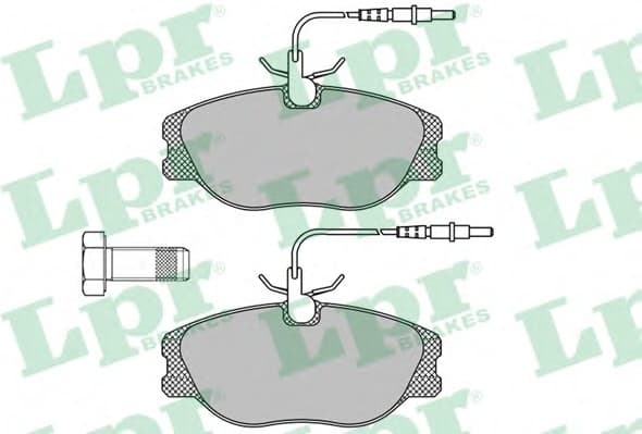 Brake Pad Set, disc brake 5SP498 .