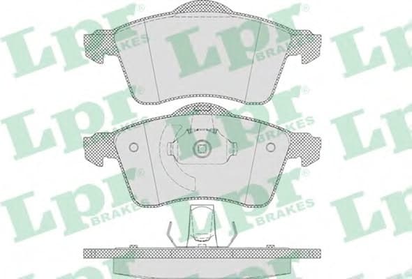 Brake Pad Set, disc brake 5SP645 .