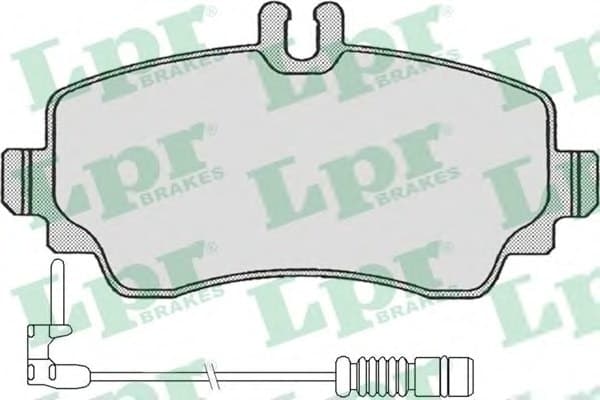 Brake Pad Set, disc brake 5SP671 .