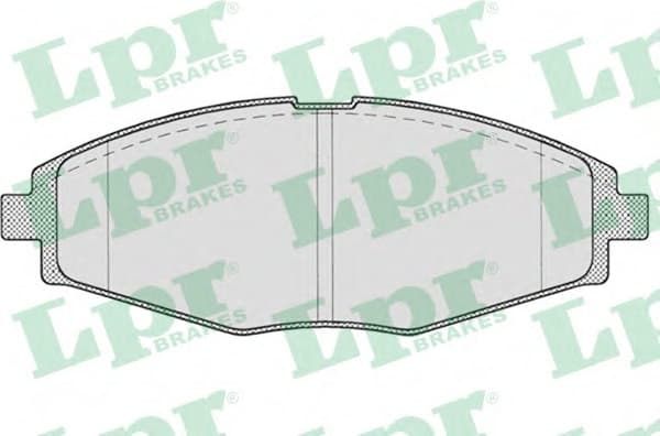 Brake Pad Set, disc brake 5SP693