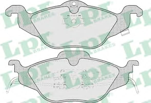 Brake Pad Set, disc brake 5SP698 .