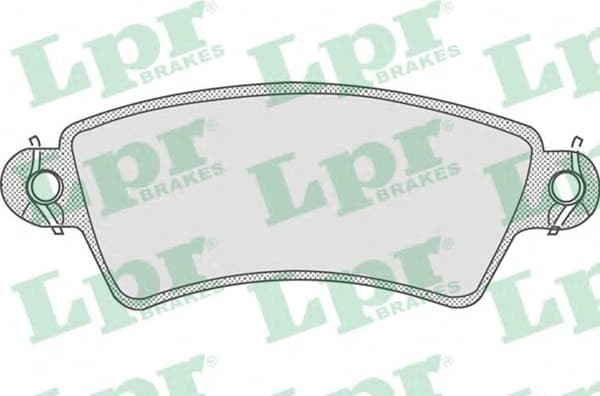 Brake Pad Set, disc brake 5SP766 .