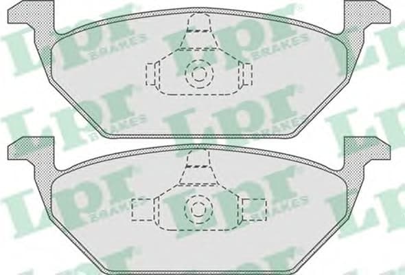 Brake Pad Set, disc brake 5SP730 .