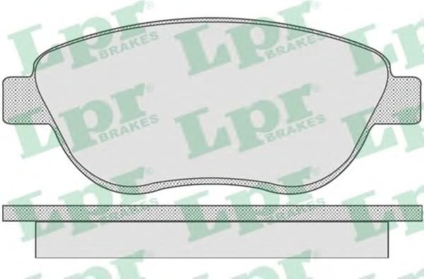Brake Pad Set, disc brake 5SP807 .