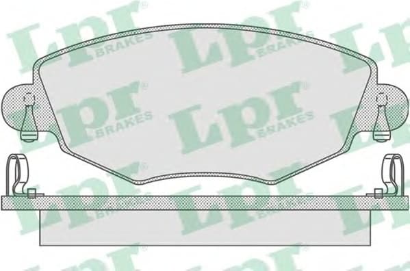 Brake Pad Set, disc brake 5SP865 .