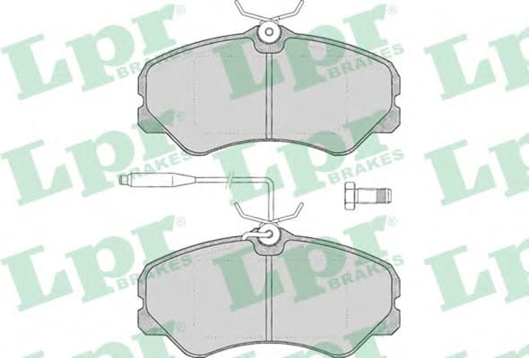Brake Pad Set, disc brake 5SP011