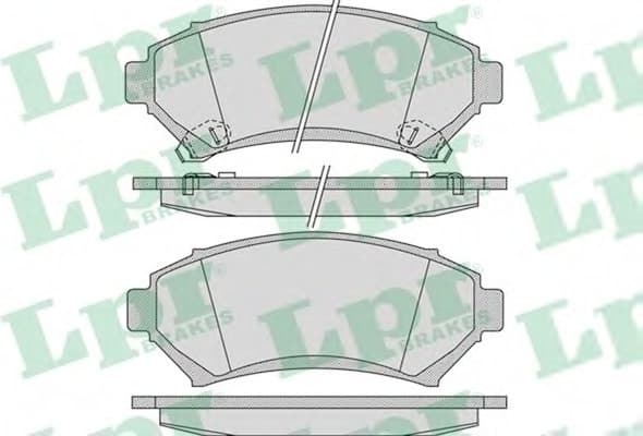 Brake Pad Set, disc brake 5SP1054 .