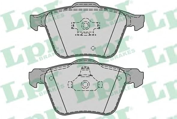 Brake Pad Set, disc brake 5SP1237 .