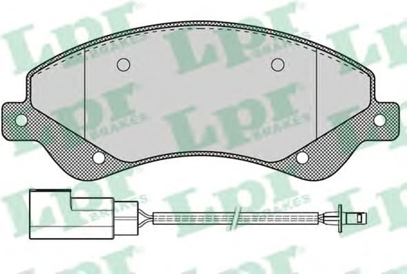 Brake Pad Set, disc brake 5SP1259 .