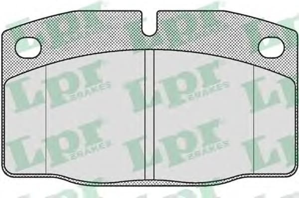 Brake pads front 5SP190