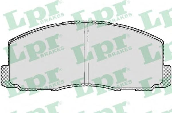 Brake pads front 5SP260