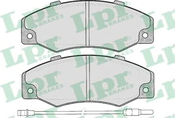 Brake pads front 5SP276