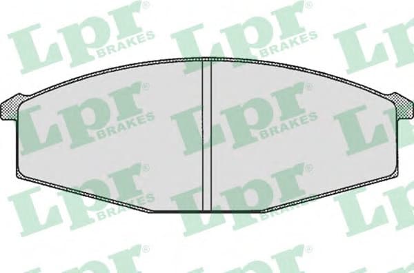 Brake Pad Set, disc brake 5SP289