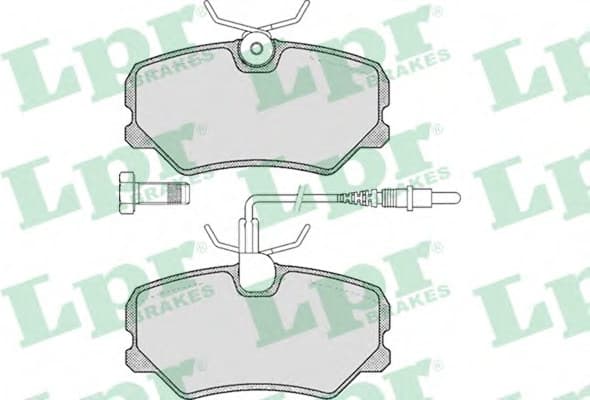 Brake Pad Set, disc brake 5SP293
