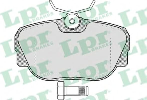 Brake Pad Set, disc brake 5SP319