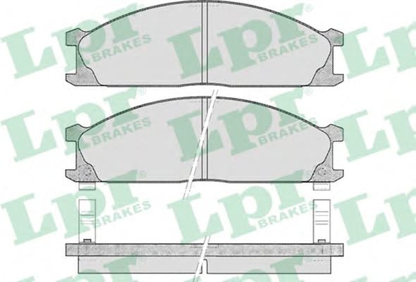 Brake Pad Set, disc brake 5SP378