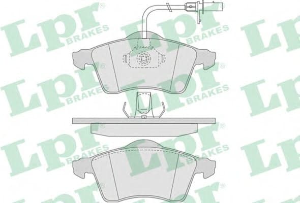 Brake Pad Set, disc brake 5SP787 .