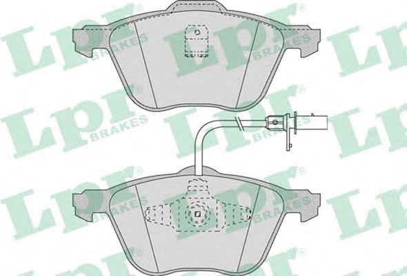 Brake Pad Set, disc brake 5SP971 .