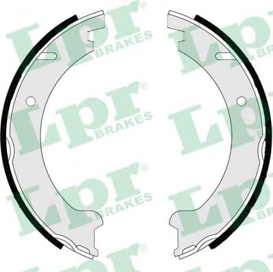 Brake shoes handbrake 87235