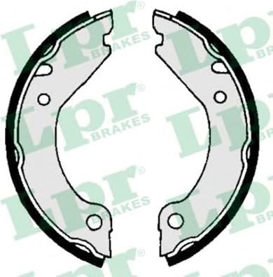Brake shoes handbrake 84280