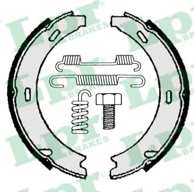 Brake shoes handbrake 86870