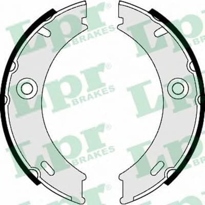 Brake shoes handbrake 87970