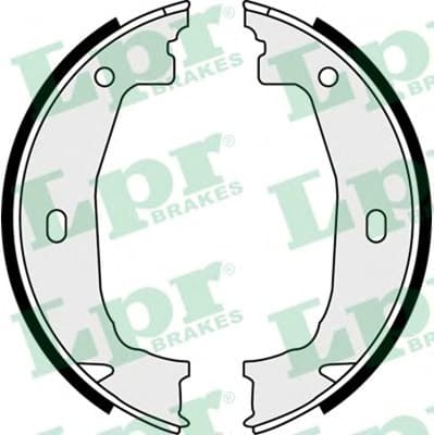 Brake shoes handbrake 88100