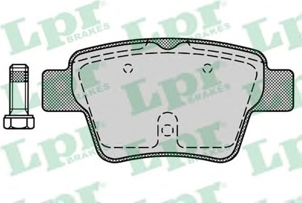 Brake pads rear 5SP1278 .