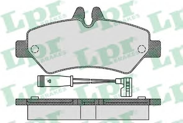 Brake Pad Set, disc brake 5SP1293 .