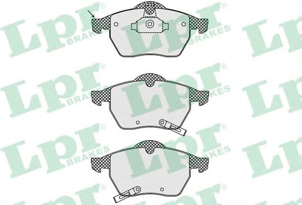 Brake Pad Set, disc brake 5SP689 .