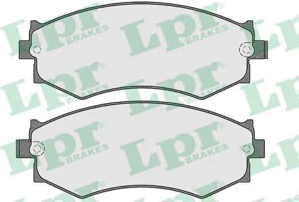 Brake Pad Set, disc brake 5SP348