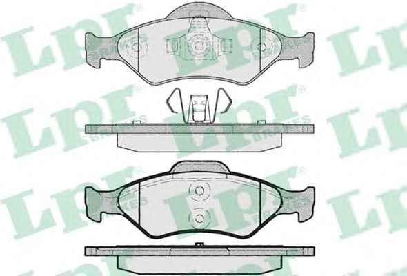 Brake pads front 5SP795