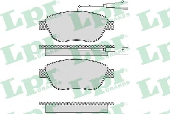 Brake Pad Set, disc brake 5SP764