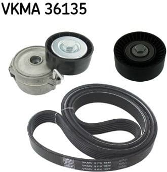 V-ribbed Belt Set VKMA 36135 - image 2