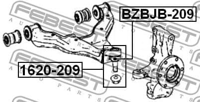 Bellow, ball joint BZBJB-209 - image 2
