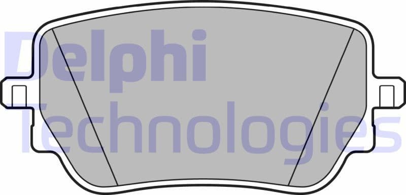 Brake Pad Set, disc brake LP3439