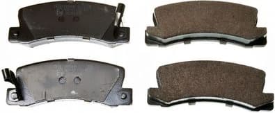 Brake Pad Set, disc brake B111208