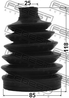 Bellow Kit, drive shaft 0117P-GRX125 - image 2