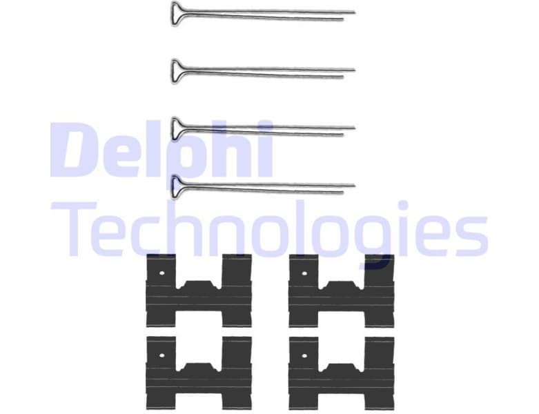 Accessory Kit, disc brake pad LX0023