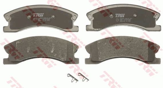 Brake Pad Set, disc brake COTEC GDB4133 - image 4