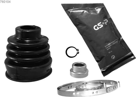 Bellow Kit, drive shaft 760104