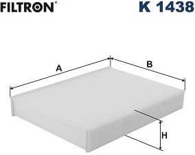 Filter, cabin air K 1438