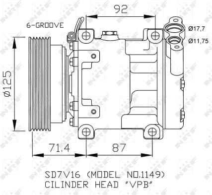 Compressor, air conditioning 32267