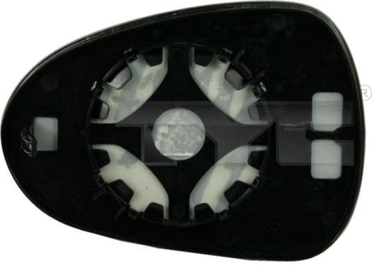 Mirror Glass, exterior mirror 33100601