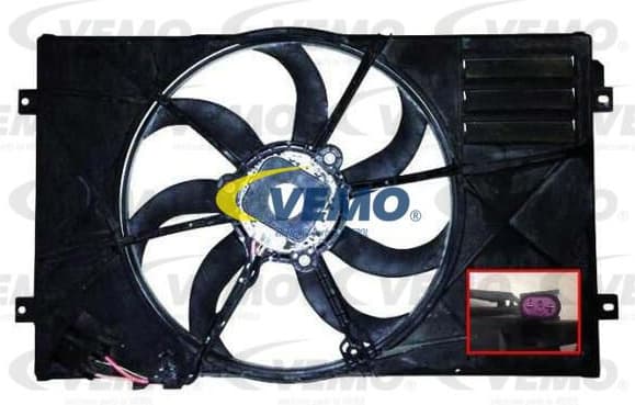 Fan, engine cooling Original VEMO Quality V15-01-1920